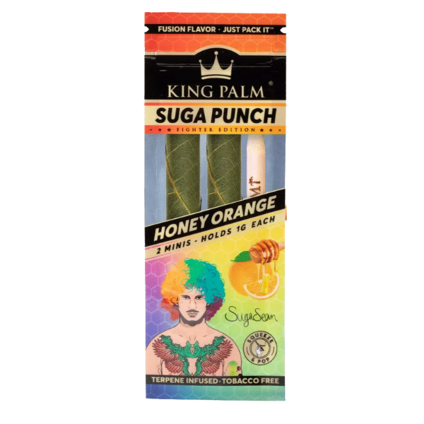 King Palm Flavor 2pk Rolls / Mini / Suga Punch Honey Orange